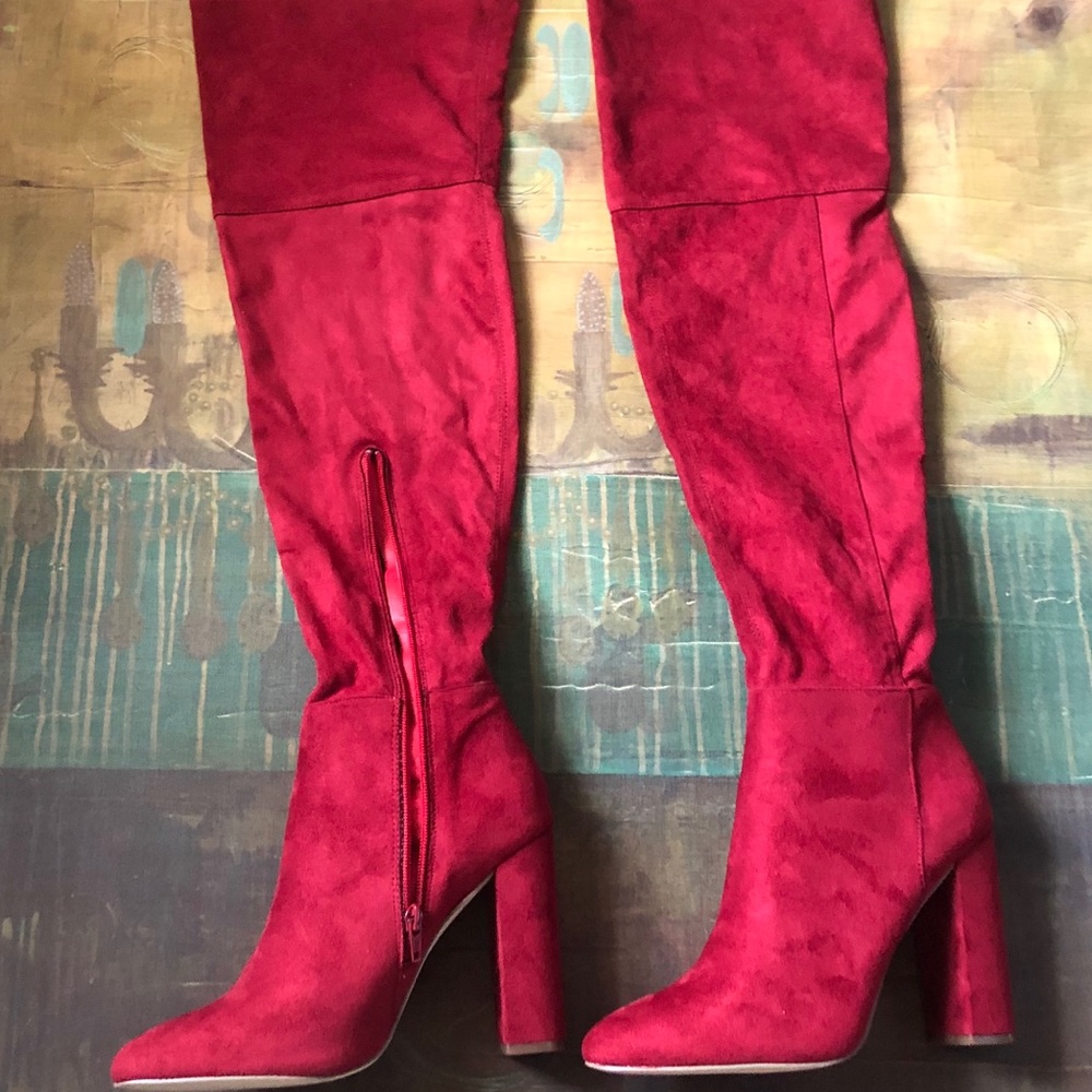 **SALE***RONA Style Shoedazzle Mid Thigh boot 9.5